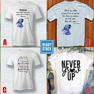 KATUN DISNEY QUOTES T-shirt Casual Cotton T-shirt