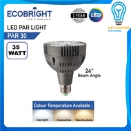 ECOBRIGHT PAR30 LED Light 35W Bulb E27 Track Light LED Spotlight Bulb 3000K/4000K/6000K