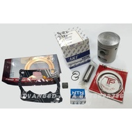 PISTON ART THAILAND, TOP JAPAN, RING JAPAN YAMAHA 125Z 125ZR Y125ZR  SIZE 54 MM - 56 MM