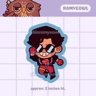 DC Superboy • Waterproof Matte Stickers • Shin Ramyeowl