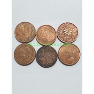 K-03 Uang Koin koleksi 2 Cent Euro Kondisi bekas layak koleksi harga