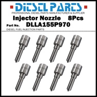 8Pcs Common Rail Injector Nozzle Tips 093400-9700 DLLA155P970 for TOYOTA Land Cruiser 200 1VD-FTV 23