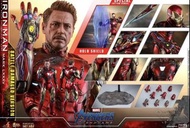 全新連啡盒 Hot Toys Iron Man Mark LXXXV 戰損版 全新 Hot Toys HT MMS543-D33 Avengers Endgame Iron Man MARK85 Ma