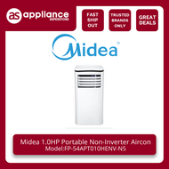 Midea 1HP Portable Aircon Non Inverter FP-54APT010HENV-N5