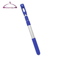 [deevoka] Telescopic Pole , Leaf Net Rake Aluminium Pole Replacement (44cm to 90cm)