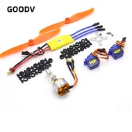 GOODV RC Quadcopter Kit High Quality For RC aircraft SG90 9G Micro Servo 6035 Propeller Brushless Mo