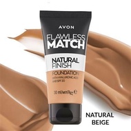 Flawless Match Natural Finish Foundation Spf 20 30ml | AVON Foundation