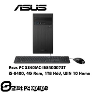 Asus Pc S340MC-I58400083T Desktop BLK ( i5-8400, 4GB, 1TB,  Intel , W10 home) New Set