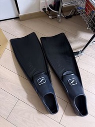 (New) GULL Super Mew Fins Black M