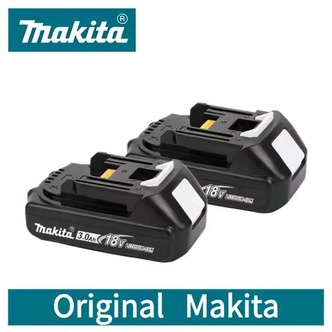 Original Makita 18V battery 3000mah rechargeable battery, Makita 3.0Ah 5.0Ah 6.0Ah power tool batter