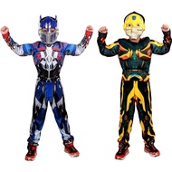Optimus Prime Transformers Clothes Halloween Bumblebee Muscle Children Male Performance cosplay Stag