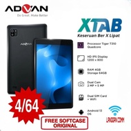 TERBARU... Advan XTab 4/64 Layar 8 inch Tablet 4G Advan Tablet Upgrade