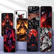 for Redmi K20 K40 K60 K70 Pro K50 Gaming A3 A3X Anime Naruto - Itachi Uchiha【242Q7】9Y18 Soft Black T