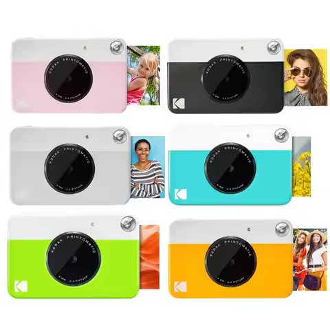 Original KODAK Printomatic Digital Instant Printing Camera ZINK Inkless Printing Color Photo Paper P