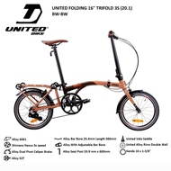 SEPEDA LIPAT UNITED TRIFOLD 3S -  bicycle storeku