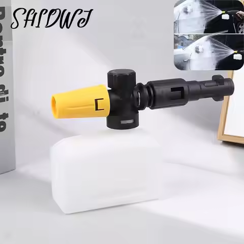 400ML Square Snow Foam Lance For Karcher High Pressure Car Clean Wash K1 K2 K3 K4 K5 K6 K7 Water Gun