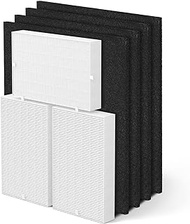 HPA300 Replacement Filter Kit Compatible with Honeywell HPA300 Air Purifiers, 3 HEPA Filter R &amp; 6 Pre-filter A