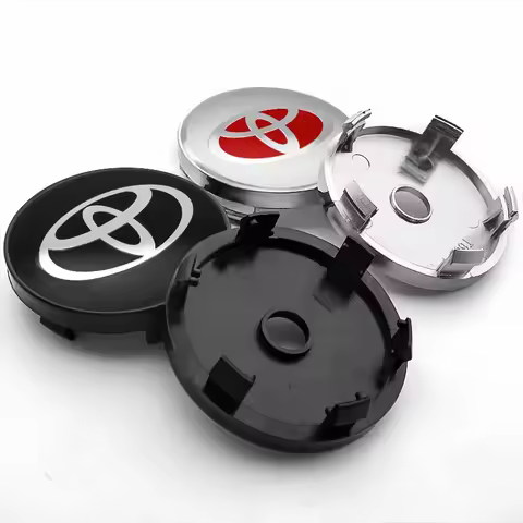 4Pcs 56mm 60mm 62mm 57mm Car Wheel Center Hub Cap Stickers Accessory For Toyota Rav4 Yaris Avensis C