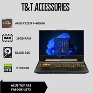 Asus Tuf A15 FA506IE-US73 AMD Ryzen7-4800H 16GB 512GB RTX3050 Gaming Laptop