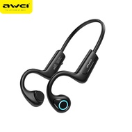 Awei A886BL Wireless Sport Earbuds With Mic Bluetooth V5.2 Air Conduction Running Headset HiFi Stere
