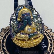 T Thailand Amulet [Bidda Masked Buddha]|Phra Pidta Lp Toh Wat Thamsingto Thong Amulet