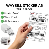 A6 Waybill Sticker Waterproof 100x150mm