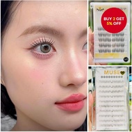 Manga Pure Desire False Eyelashes, Natural Thick Style, Adhesive Required, Innocent Doll Eye Look