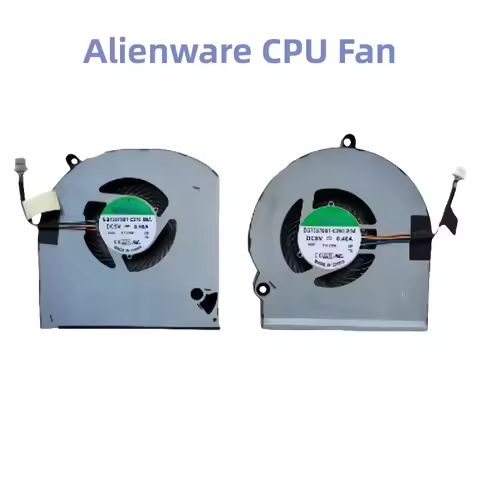 New Laptop CPU Cooling Fan Cooler Fan For Dell Alienware 15 R3 15 R4 P69F EG75070S1-C260-S9A EG75070