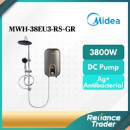 Midea 4.5kW Instant Electric Water Heater 4X* Hi-Pressure DC pump MWH-4555EMBPY(B)-BRS / DC pump 3.8