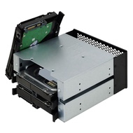 HOME ELEC-3.5 Inch HDD Cage Rack Hard Driver Tray Hard Drive Cage Support 3 HDD Hard Disks