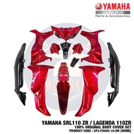 YAMAHA SRL110 ZR LAGENDA 110ZR 100% ORIGINAL BODY COVER SET DPBMC DRMK BIRU MAROON 2P3-F0000-10-P0 2