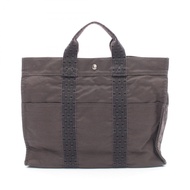 【二手】愛馬仕 HERMES 托特包 Herline MM 灰色帆布 Herline MM 男女通用款 二手 B