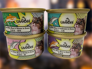 冠迪 - Grandee貓主食罐-吞拿魚&蝦80g(粉)x24原箱(2027/02/21)