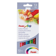 Pentel Arts Colour Pencils CB8 12c / 24c