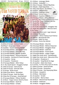 Pendrive USB Mp3 70an Nasyid Lama Terbaik Lagu Song Music B037