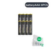 PUANTES AA/AAA USB 8-slot charger matched with 1.2V AA/AANi MH/ni cni MH/ni CD rechargeable battery