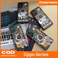 NASA Astronaut Space Case Oppo A5S A5 2020 A7 A9 2020 A11K A12 A15 A15S A16 A16S F9 Casing Space Hyb