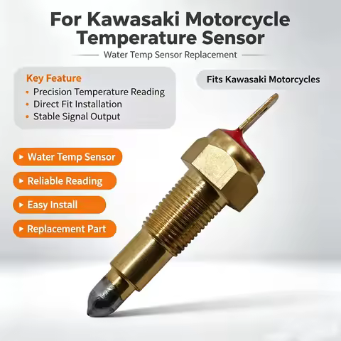 Cooling Radiator Fan Switch For Kawasaki EL250 EN450 EX250 ZR250 KLE250 KL600 KZ1000 KZ1300 ZL400 ZL