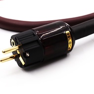 Golden reference AC power extension cord cable P-079E/C-079 EU Standard Power Cable HIFI