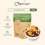 Origin Bulk Store Trail Mix - Pineapple Mix / Nanas Mix (Unsalted) 50g Mini Pack Muslim Friendly