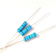 10ชิ้น220โอห์ม220R 220E 2W +/-1% ตัวต้านทานแบบฟิล์มโลหะ