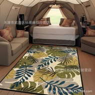 carpet bilik tidur karpet bilik tidur Amazon Temu Tropical Leaf Carpet Outdoor Picnic Camping Blanke