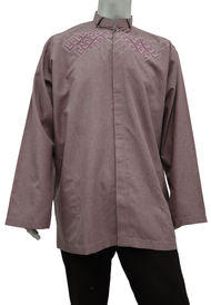 Arjuna Weda Koko Muslim Pria Motif Serat Nanas