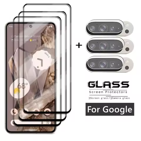 Full Cover Glass For Google Pixel 9 Pro Tempered Glass For Google Pixel 9 Pro XL Screen Protector HD