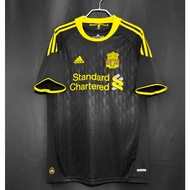 2010/11 LWP Two Away Retro retro jersey S-XXL short-sleeved sports football T-shirt jersey high quality jersey AAA Liverpool