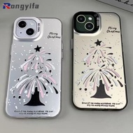 Firework Christmas Tree Phone Case For Samsung Galaxy A73 A72 A71 M56 M55 F55 A55 A54 A53 A52 A52S A