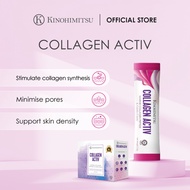 Kinohimitsu Collagen Activ Inner Beauty Supplement Sachet 5.5g - Skin Rebound, Rebuild Collagen, Marine Collagen Peptide