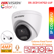 Hikvision DS-2CD1347G2-LUF 4MP ColorVu POE Camera With Mic  - Hikvision DS-2CD1347G2-L ( no mic ) 4 