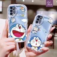 Hug Doraemon Casing ph Odd Shape for for OPPO A3S A5/S AX5 A7/N AX7 A8 A9/X A1/K/X/S A12/E/S A115/S A16/E/K/S A17/K 4G/5G soft case Cute Girls Cool plastic Phones