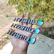 BLACK CHROME EMBLEM LOGO WITH HYBRID WRITING - BLACKCHROME HYBRID EMBLEM